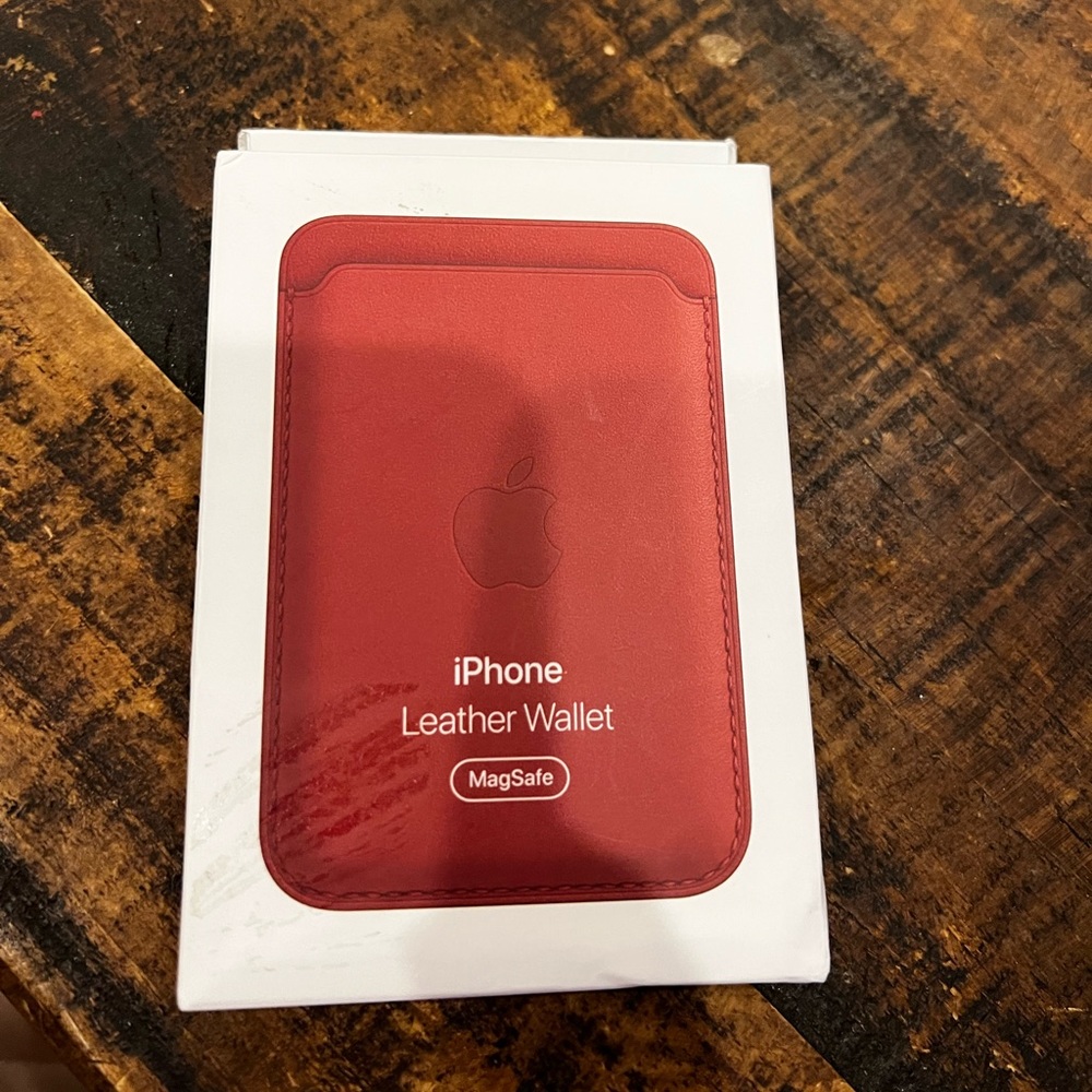 Brand new Apple Leather Wallet